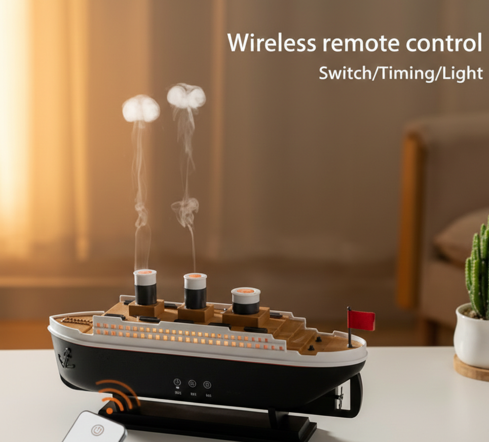 Jellyfish - Ship-Shaped Aroma Diffuser