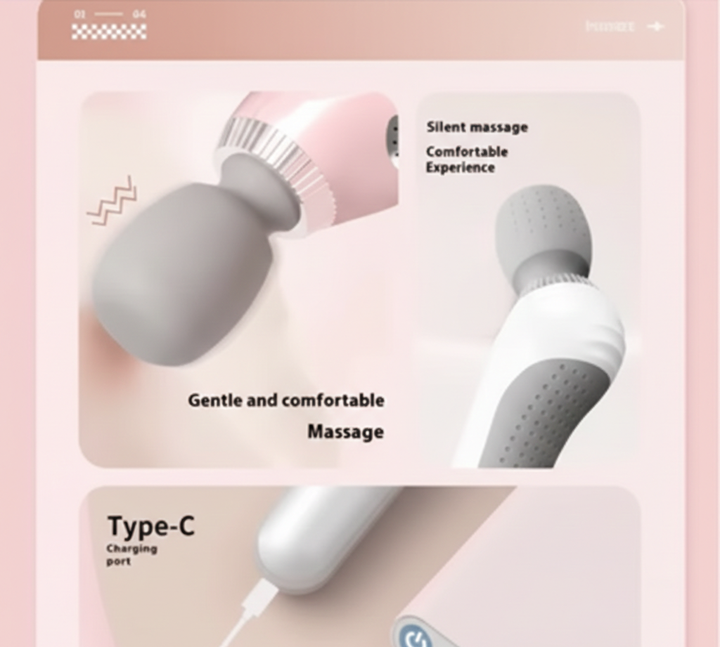 Smart Wireless Handy Massager