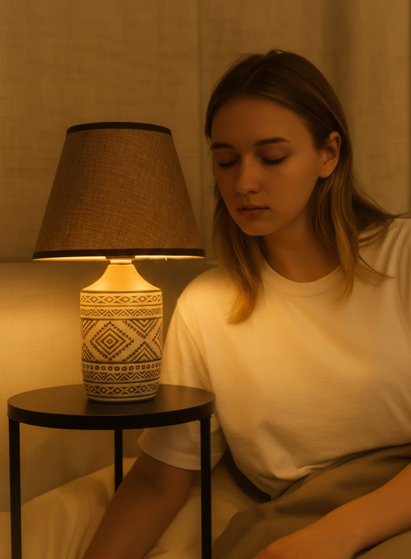 Table Lamps with Fabric Shades