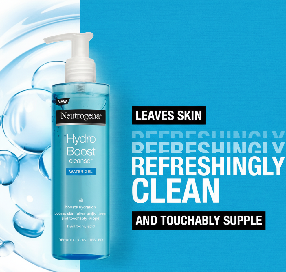 Neutrogena – Hydro Boost Water Gel Cleanser