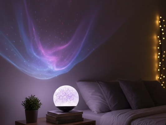 Music Moon Light Bluetooth Speaker Lamp