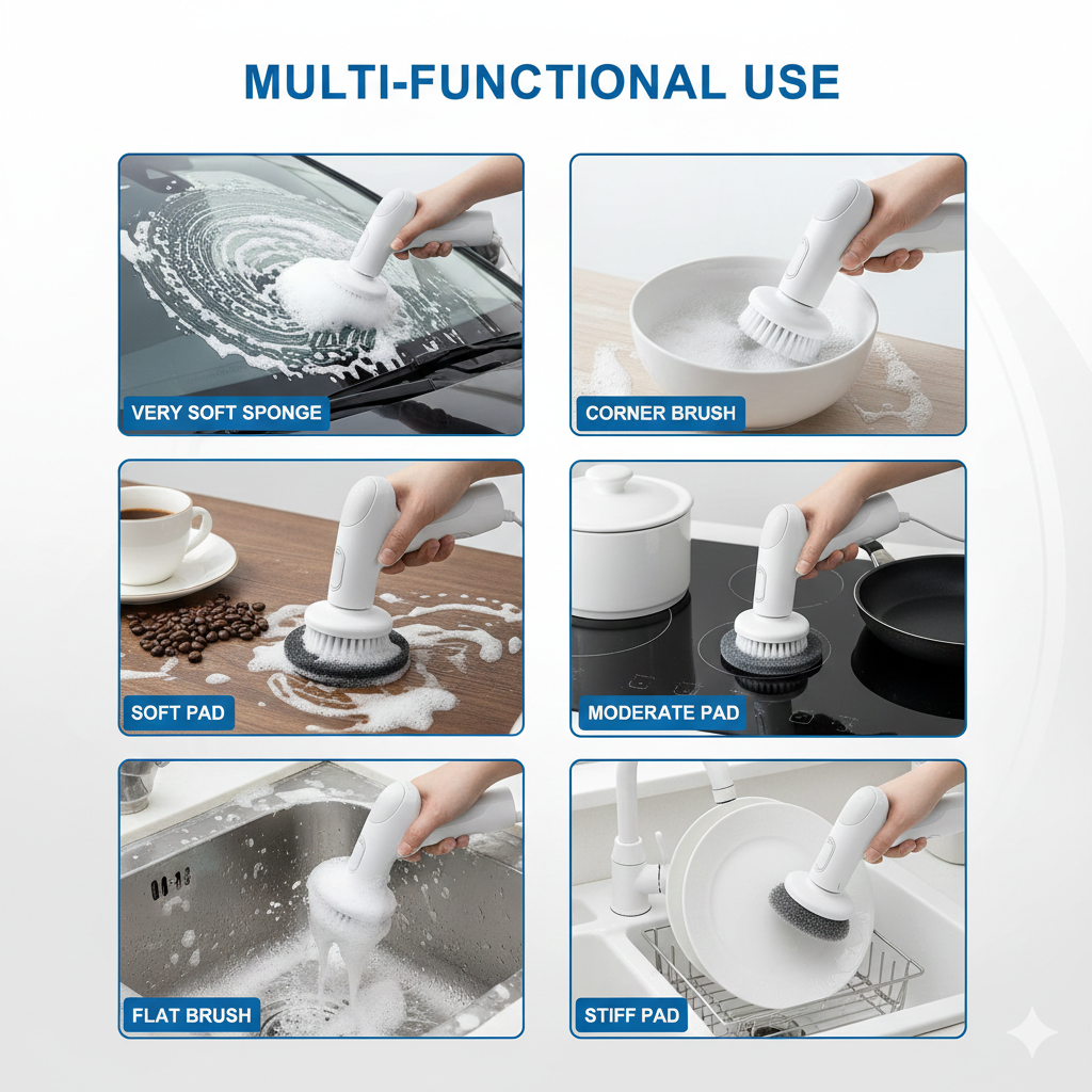 Electric Cleaning Scrubber Ⓢ