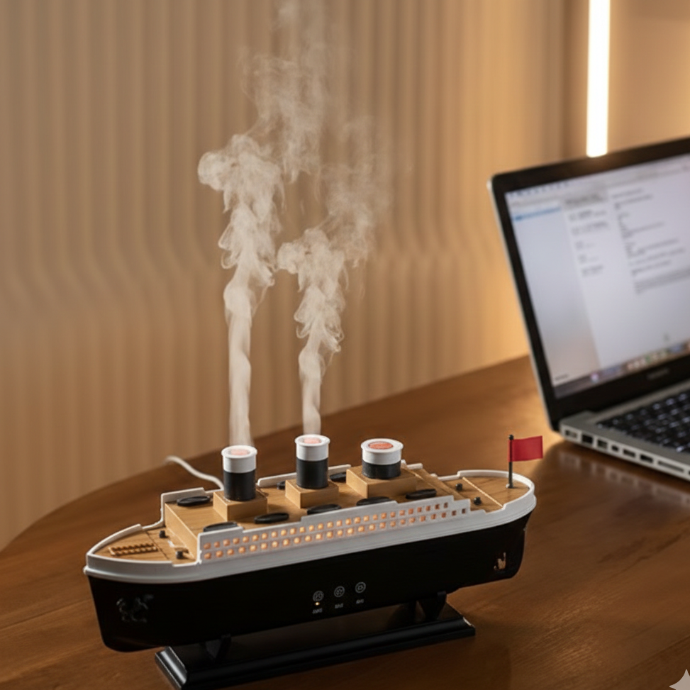 Jellyfish - Ship-Shaped Aroma Diffuser