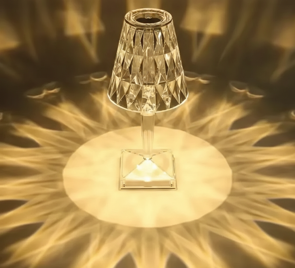 Crystal Touch Table Lamp