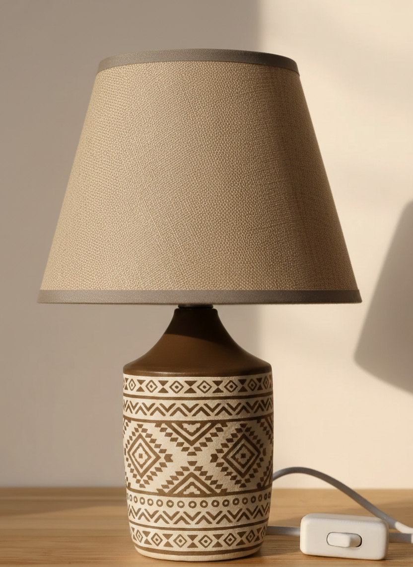 Table Lamps with Fabric Shades