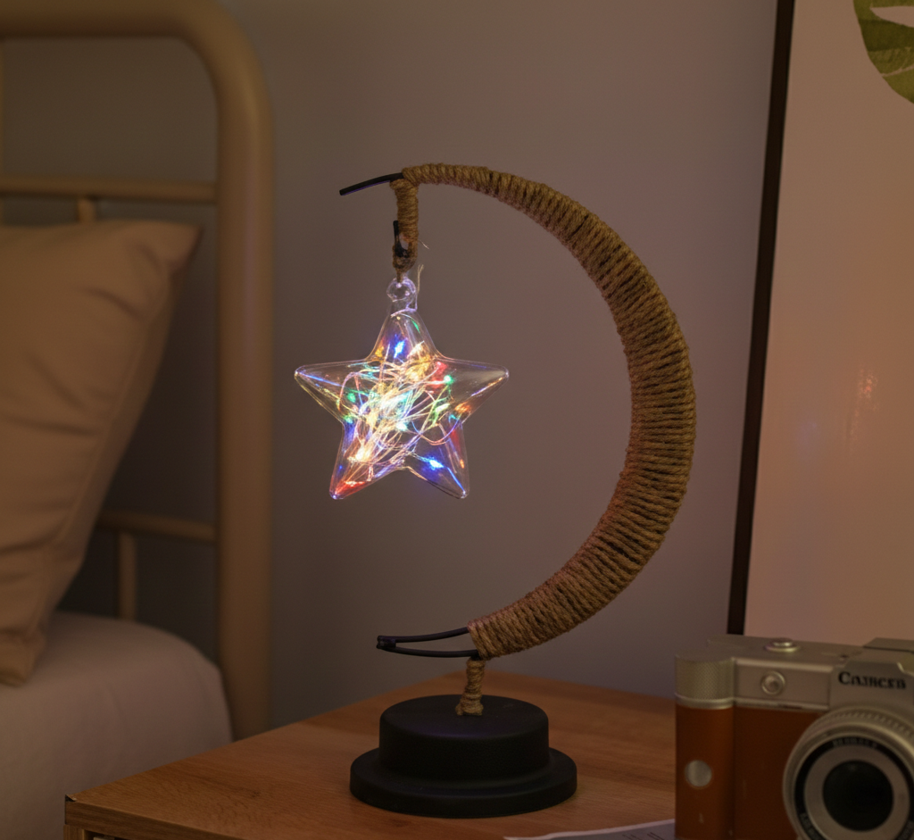 LED Lamp Star Moon