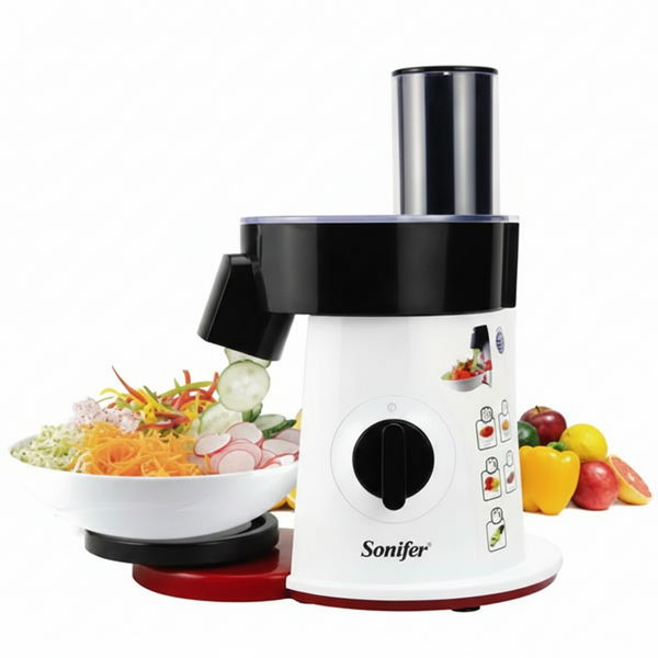 Foldash™ Sonifer 5-in-1 Electric Salad Maker –Slicer & Shredder