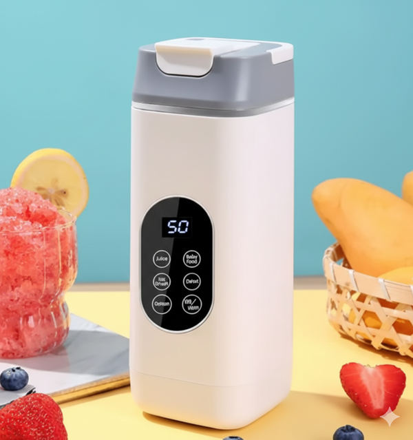 Foldash™ Portable Rechargeable Blender Bottle – 420ML