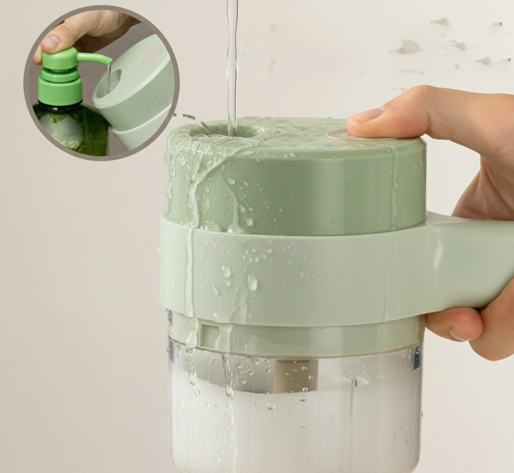 Household Multifunctional Wireless Electric Garlic Masher