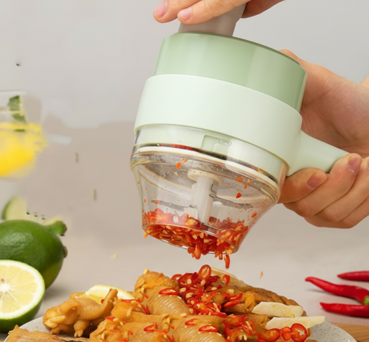 Household Multifunctional Wireless Electric Garlic Masher